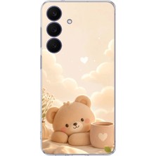 TechTree Galaxy 26 Fe Uyumlu Sevimli Tatlı Ayı Baskılı Silikon Kılıf