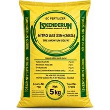 İskenderun Gübre Ureas 33%AZOT+26SO3 5 kg Gübre