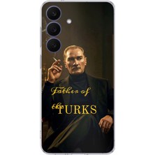 TechTree Galaxy 26 Fe Uyumlu Atatürk Father Of The Turks Baskılı Silikon Kılıf