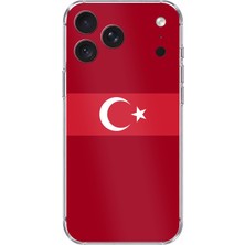 TechTree iPhone 18 Pro Max Uyumlu Türk Milli Takım Kırmızı Forma Baskılı Silikon Kılıf