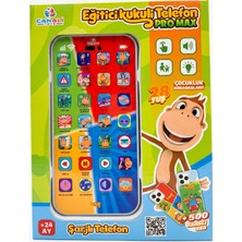 Kukuli Eğitici Akıllı Telefon - Sesli ve Müzikli Bebek Telefonu Eğitici Oyuncak