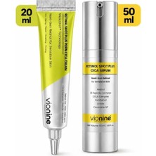 Vionine Retinal & Retinol MicroShot™ Plus Set - 20 ML Krem + 50 ML Serum Made In Korea