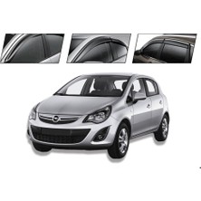 X Power Tuning Opel Corsa D 2007.2014 Uyumlu Ön Arka 4 Kapı Cam Rüzgarlığı