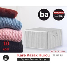 Bahometr Kare Kazak Hurcu Düzenleyici Tutma Kulplu Organizer Saklama Hurç  No4- BA035-( 10 Adet )
