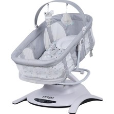 Prego Yummy Portbebeli Elektrikli Beşik Gri 4086P