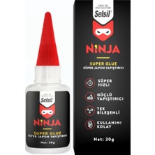 Selsil Ninja Süper Japon Yapıştırıcı 20G