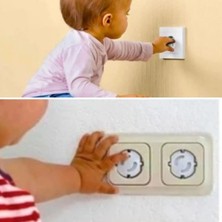 6 Parça Çocuk Güvenlik 3&amp;apos;lü Seti-2 Boy Çekmece,dolap Kilidi ve 4 Adet Priz Içi Güvenlik Düğmesi BX40