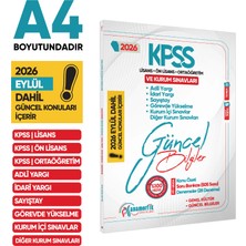 İnformal Yayınları 2027 KPSS Genel Kültür/Kurum Sınavları Güncel Bilgiler Konu Anlatım-Deneme-Soru Bankası DijitalÇözüm