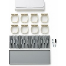 Leviton  Fiber Optik Düzenleme Kiti - Yönlendirme Halkaları & 24'lü Ek Kasedi / Splice Bridge