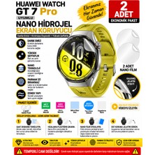 Astakos Huawei Watch Gt 7 Pro Uyumlu Şeffaf Nano Hidrojel Ekran Koruyucu Kırılmaz Darbe Emici Tpu Film