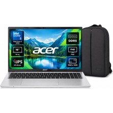Acer Aspire Go Intel Core 5 120U 16GB 512GB SSD Windows 11 Pro 16" Bilgisayar NX.JT2EY.002-SM + Shopimode Çanta