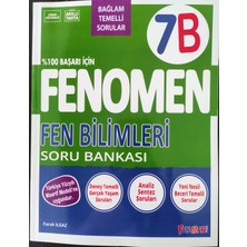 Fenomen Okul Yayınları Fenomen 7. Sınıf Fen Bilimleri Soru Bankası 7b