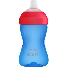 Philips Avent Yumuşak Uçlu Alıştırma Bardağı, 9+ Ay, 300 Ml, Mavi, SCF802/01