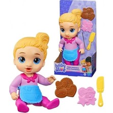 Hasbro Baby Alive G2983 Fırıncı Bebeğim Baby Baker Oyun Seti 26.5 cm 3+