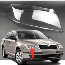 Skoda Octavia 2 2004-2008 Far Camı Sol