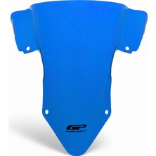 GP Kompozit BMW M 1000 RR 2024-2026 Uyumlu Ön Cam Mavi - 43 cm
