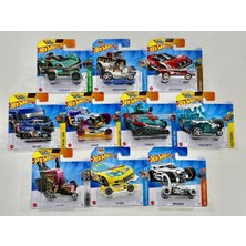 Hot Wheels Ceren Hotwheels 10'lu Fantastik Araba Seti - Onlu Farklı Arabalar
