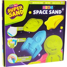 May Toys Uzay Temalı Kinetik Kum- 3 Farklı Renk 5 Farklı Kalıp