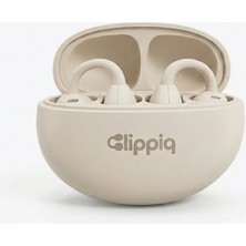 Clippiq Klips Tasarımlı Açık Kulak Bluetooth 5.3 Kablosuz Kulaklık Enc Mikrofonlu