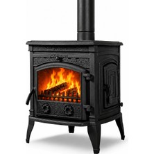 Firestove  FRS-016YK    Yandan Kapaklı Pik Döküm Şömine Soba