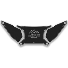 Gp Kompozit Honda Adv 350 2023-2026 Uyumlu Çanta Üstü Sticker Karbon