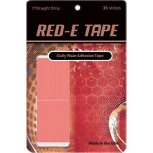 True Tape Red-E Tape™ Protez Saç Bandı 1" x 3" (2,5cm x 7,5cm)