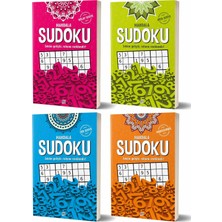 Dokuz Yayınları Mandala Sudoku 4 Kitap Set Kollektif Yazarlı 800 Sayfa Türkçe Hobi Kitapları
