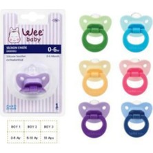 Wee Baby Baby Silikon Damaklı Emzik