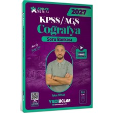 Yediiklim Yayınları 2027 Kpss Ags Atölye Serisi Genel Kültür Coğrafya Tamamı Video Çözümlü Soru Bankası