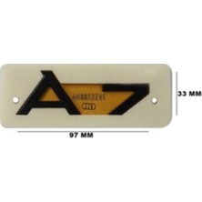 Gkl TW0510100 Audı Yazı A7 33-97 mm Siyah 343833