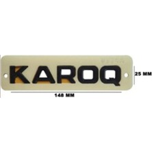 Gkl TW7310051 Volkswagen Yazı Yazı Karoq Siyah 347080