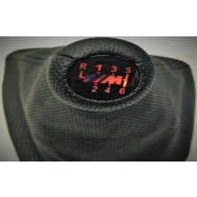 Gkl 25112283050BNK Bmw Vites Topuz ve Körük Işıklı E90-92-93 M Power 6 Vites Benekli Deri 349340