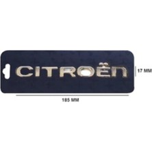 Gkl TW1510004 Cıtroen Yazı Cıtroen (Krom 17-185 Mm) 347639