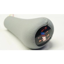 Gkl 25112231550 Grım Bmw Vites Topuzu Işıklı Bmw M Power 5 Vites E30/34/36/39/46/60/62/90/92 Gri Deri 299834