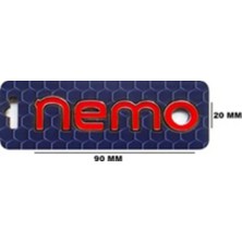 Gkl TW1510020 Cıtroen Yazı Nemo 20-90 mm (Krom Çerçeve Kırmızı Zemin) 347655