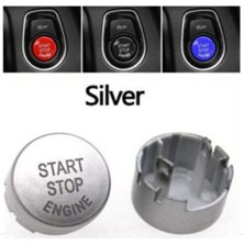 Gkl 61319153831 G Bmw Start Stop Düğme Kapağı Gümüş Bmw F10 Lcı F07 F06 F11 F12 F13 F01 Lcı 342849