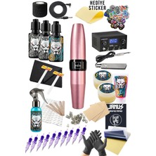 Valor Ava Gt-Pen Mini Pembe Kablosuz Kalıcı Makyaj Seti 3.5 Mm– Kalıcı Makyaj Pen Set