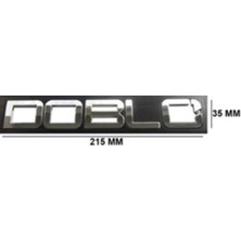 Gkl TW2610042 Fıat Yazı Doblo Krom 2010 Model 347776