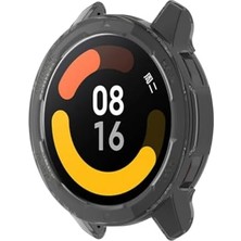 Skygo Revify Xiaomi Watch S1 Active Gl ile Uyumlu Toz ve Kirden Koruyan Sadece Kasa Koruma Ekran Açık Xiaomi Watch S1 Active Gl ile Uyumlu Akıllı Saat Çerçeve Koruması (Şeffaf)