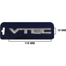 Gkl TW3110050 Honda Yazı Vtec Krom 347994