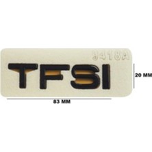 Gkl TW0510070 Audı Yazı Tfsı 20-83 mm Siyah 343803