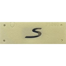 Gkl TW6410162 Seat Yazı S 2.2*3.8 cm Krom 346941