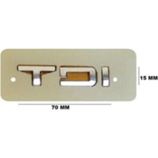 Gkl TW7110012 Skoda Yazı Tdı Krom 346974