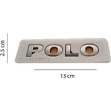 Gkl TW8310167 Volkswagen Yazı Polo 25-130 Mm(Büyük) Y.m. Krom 347284