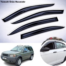 Caraks Land Rover Freelander Krom Cam Rüzgarlığı Abs Nikelajlı Mügen Krom Cam Rüzgarlığı 1998-2006 Arası