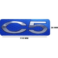 Gkl TW1510015 Cıtroen Yazı C5 (Krom Cıtroen 30-110 Mm) 347650
