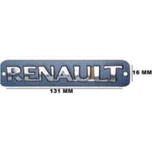 Gkl TW6610017 Renault Yazı Renault Krom Küçük Birleşik 348831