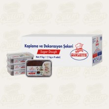 Ovalette Şeker Hamuru 1 kg Kahverengi