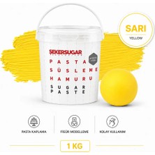 Şeker & Sugar Şeker Sugar Şeker Hamuru 1 kg Sarı