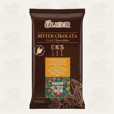 Ülker Eks 111 Bitter Kuvertür Çikolata %54 - 2.5 kg